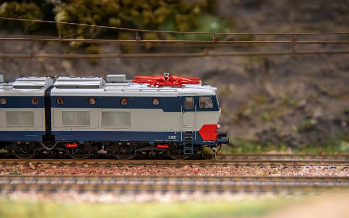 Actual product image Rivarossi FS electric locomotive E.656 4th series without regeNr. inne with dampers Ep. V