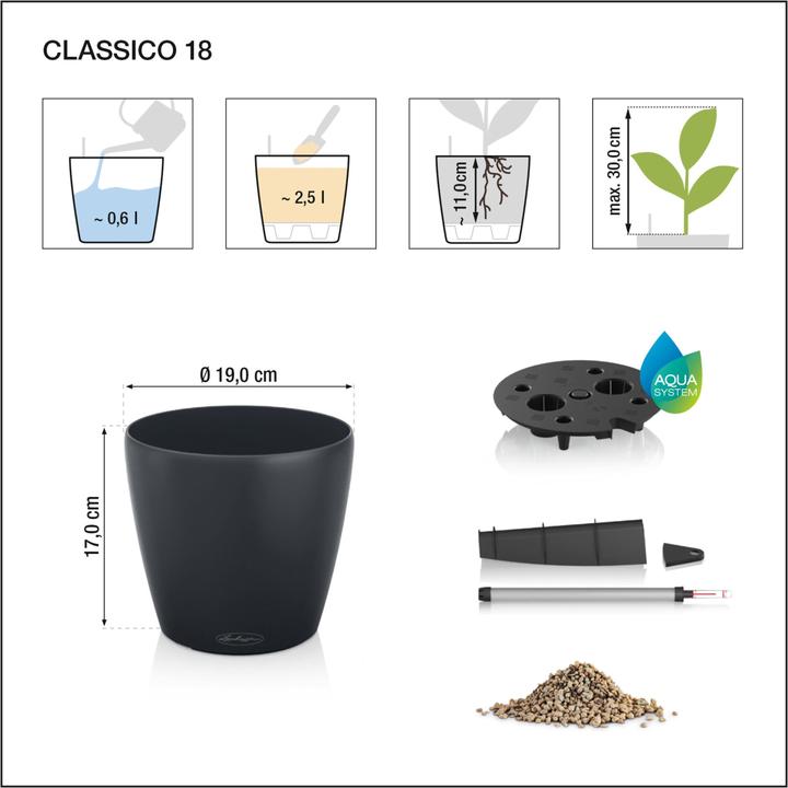 Produktbild Lechuza Classico 18 (18 x 17 cm)