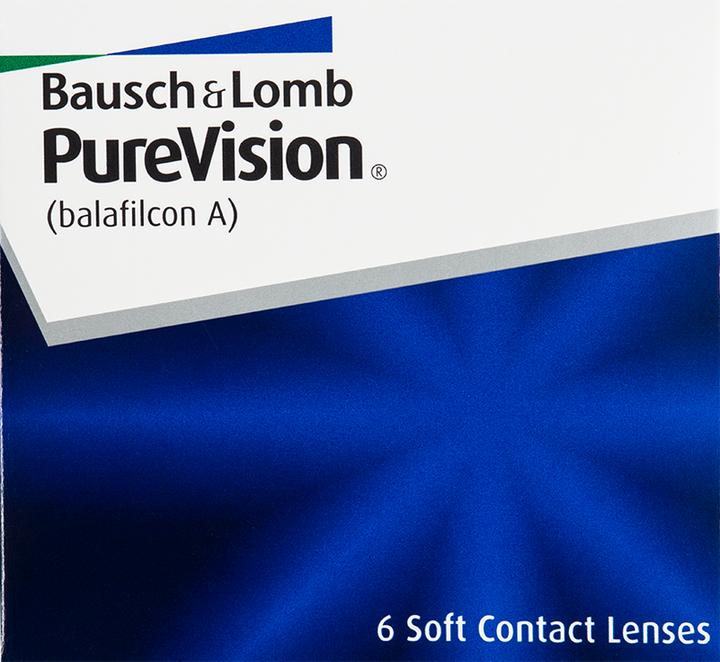 Actual product image PureVision monthly lenses (6 Piece, Monthly lens, Spherical)