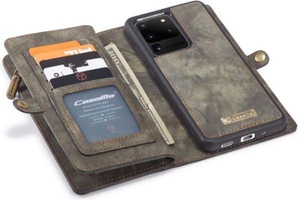 Actual product image Caseme Leather wallet with plastic cover (Samsung Galaxy S20 Ultra)
