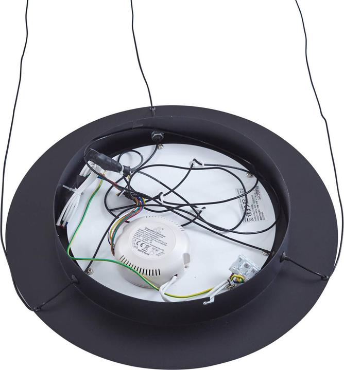 Produktbild Lucande Smart LED-Hängeleuchte Squillo schwarz Tuya RGBW CCT (3600 lm)