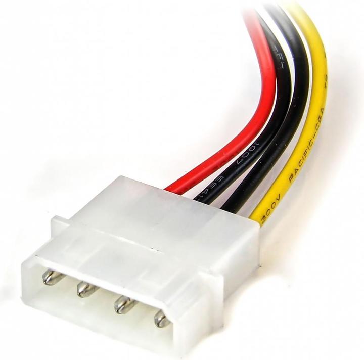 Actual product image StarTech Lp4 To Left Angle Sata Adapter (15.20 cm, SATA)