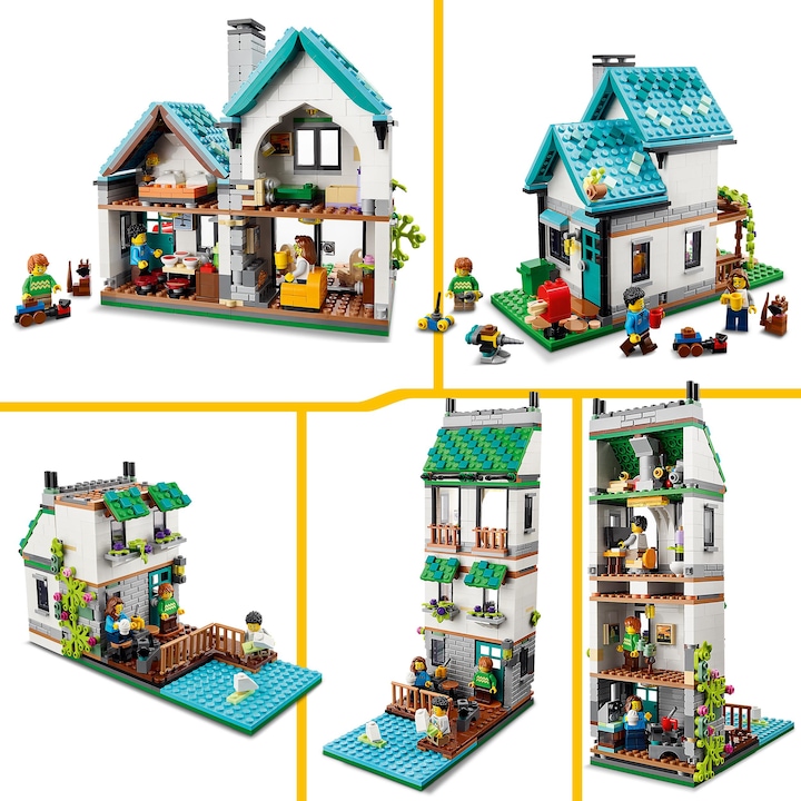 Produktbild LEGO Gemütliches Haus (31139, LEGO Creator 3-in-1)