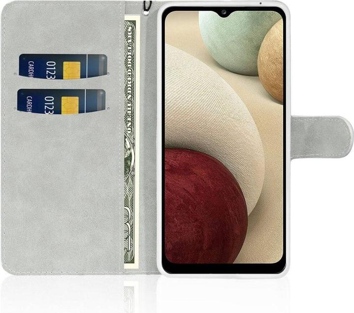 Actual product image Cover-Discount Galaxy A14 - Glitter Leather Case blue (Samsung Galaxy A14)