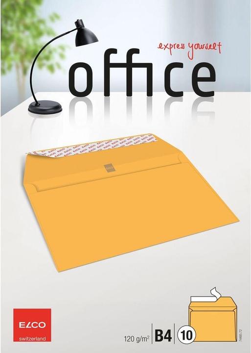 Actual product image Elco Office Yellow Bench in small pack (B4, 10x)