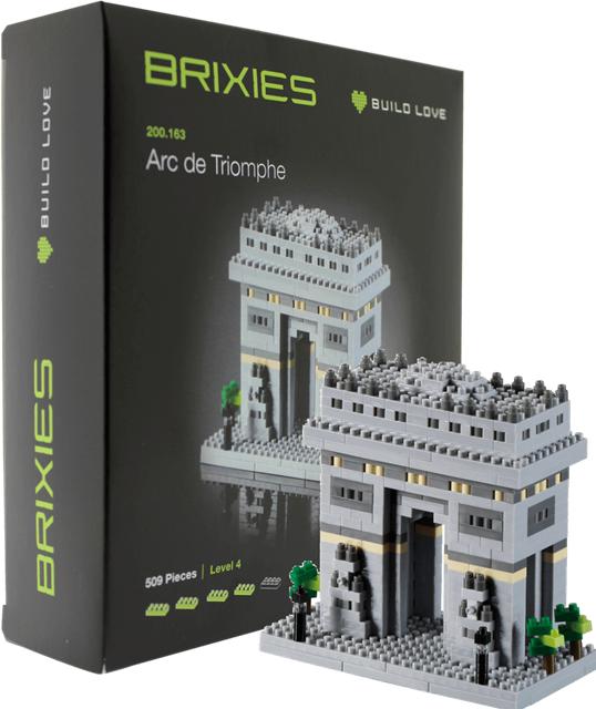 Actual product image Brixies Arc de Triomphe