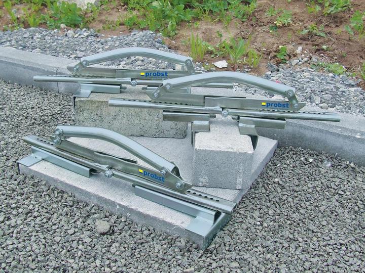 Produktbild Magni Probst Plattenheber PPH 10/62 Für Platten 10-62 cm Profi-Werkzeug für fugenloses Verlegen von Gehweg