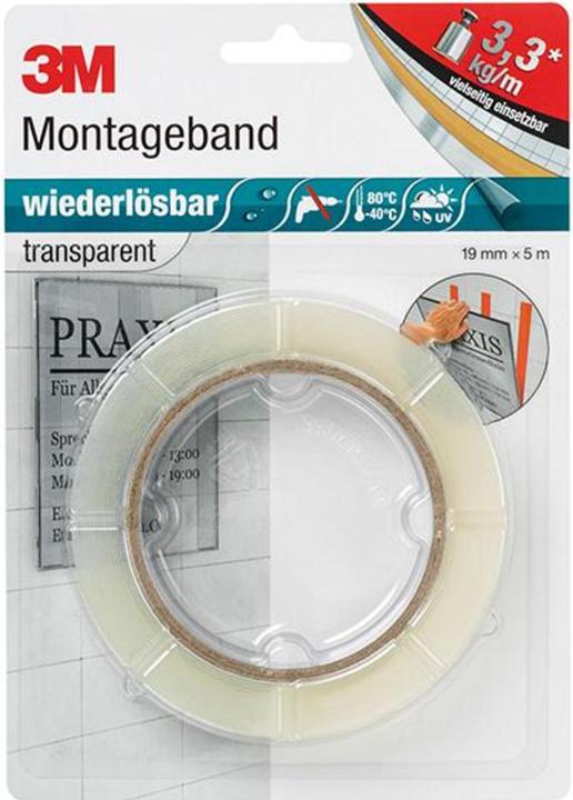 Produktbild 3M Montageband (19 mm)