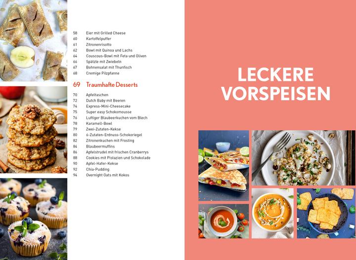 Produktbild Die besten Kochrezepte: Schnell & einfach (Deutsch, kochrezepte, 2023)