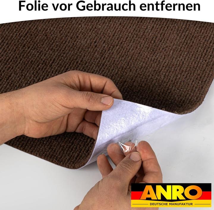 Actual product image Anro Selbsthaftende Bodenschutzmatte für Bürostuhl (90 x 120 cm)