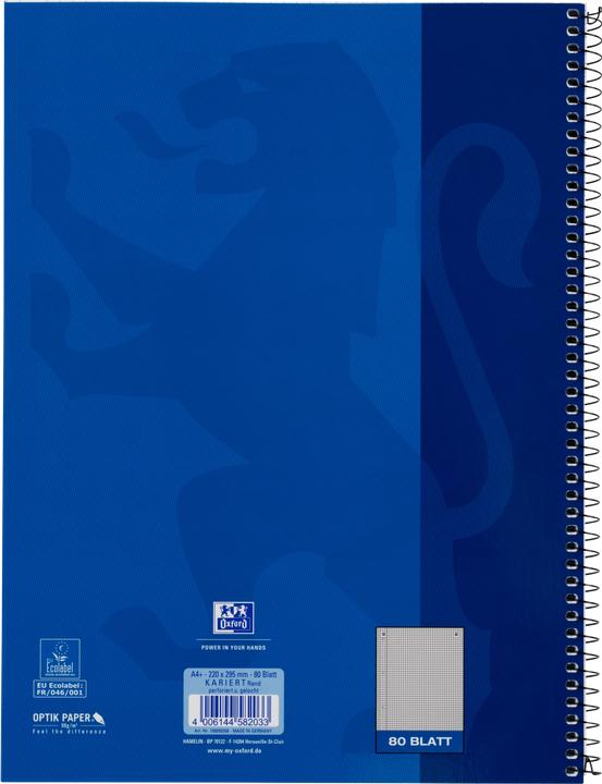 Produktbild Oxford Collegeblock (A4, Kariert, Weicher Einband)