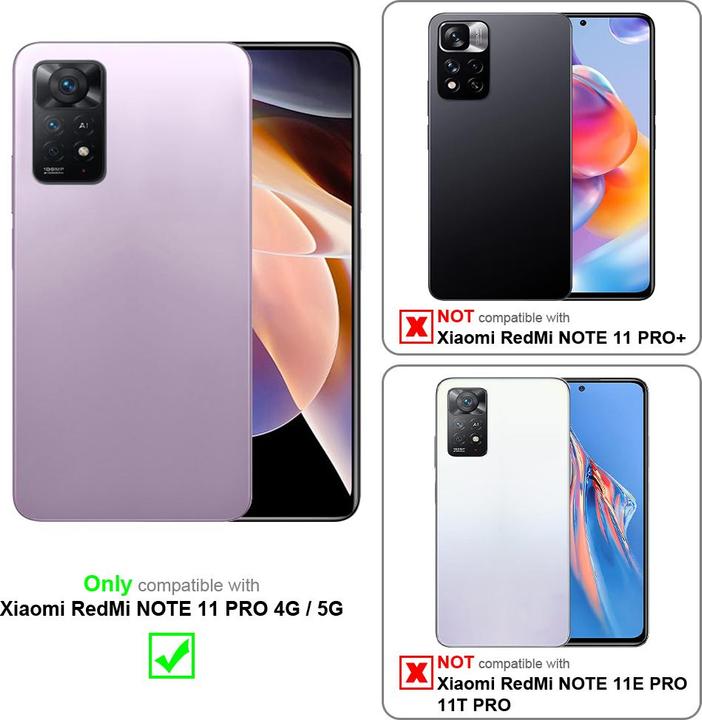 Produktbild Cadorabo Universale Schutzhülle Tasche mit Gürtelclip (Xiaomi Redmi Note 11 Pro, Xiaomi Redmi Note 11 Pro 5G)