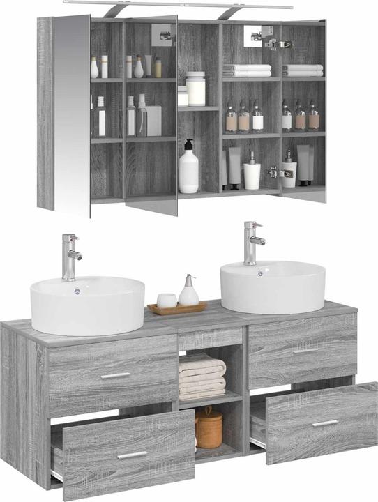 Produktbild vidaXL Badezimmermöbel-Set