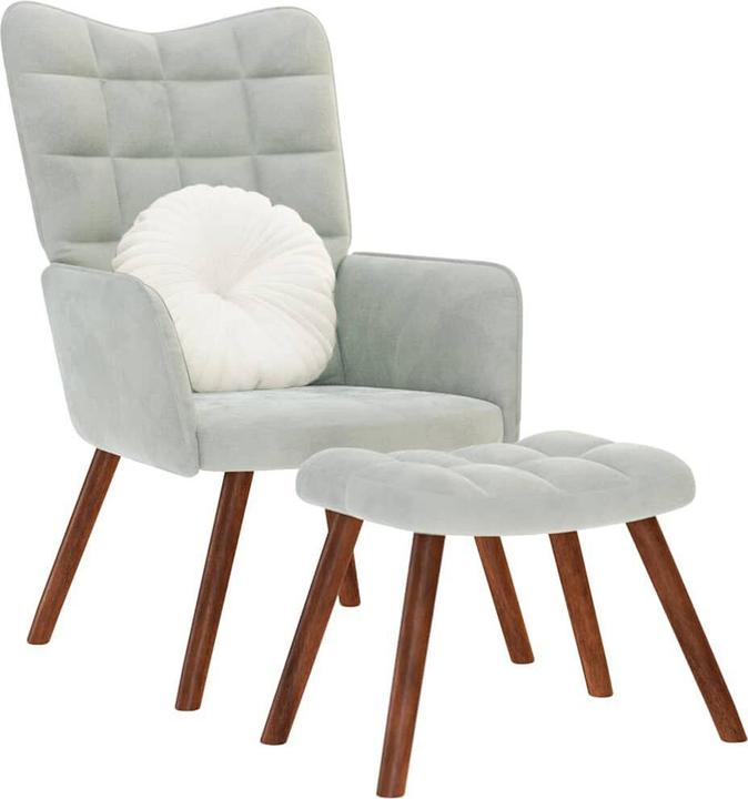 Image du produit vidaXL Relaxsessel mit Hocker