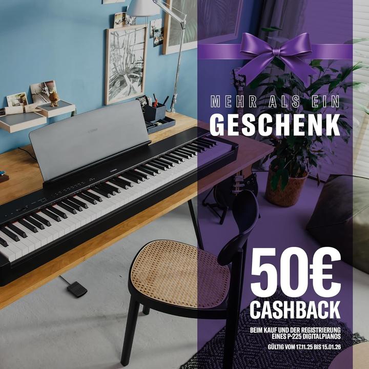 Immagine prodotto Yamaha P-225B (88 Chiavi)