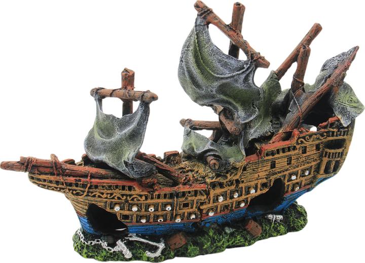 4fish Skibsvrag 23,5x6,5x15 cm (Dekoration, sonstige Gegenstände)