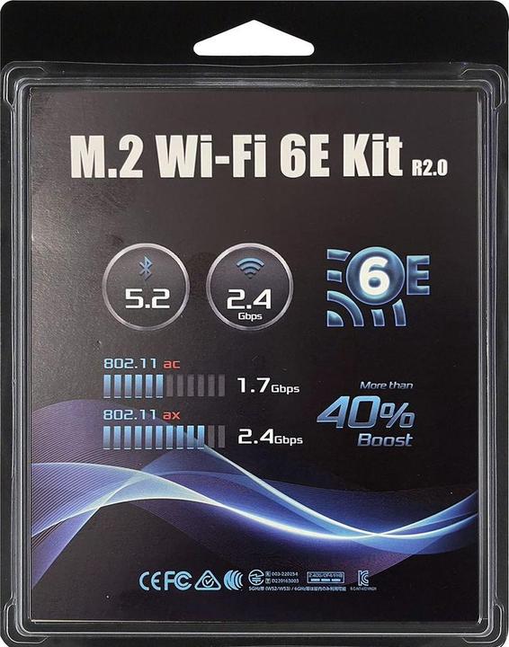 Productafbeelding AsRock Deskmini M.2 WiFi6 Kit (AX210)