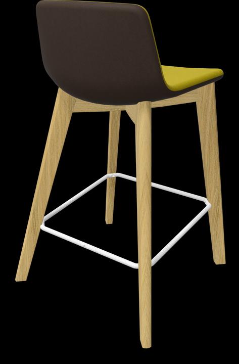 Actual product image Narbutas Twist & Sit Bar Stool