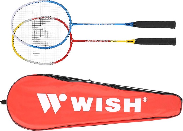 Actual product image Wish Formula Badminton racket set Wish Alumtec 366K