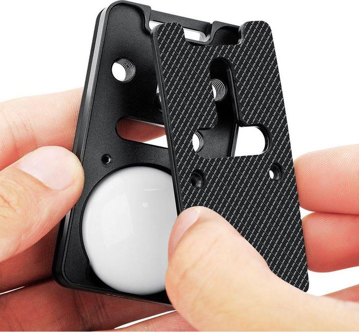 Produktbild JJC CP AT1 Arca Swiss Quick Release Plate with AirTag slot (Stativ Schnellwechselplatte)