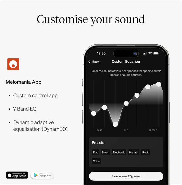 Produktbild Cambridge Audio Melomania P100 SE Noise-cancelling headphones, black (100 h, Kabellos)