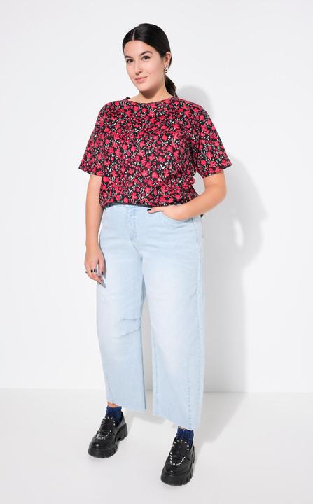 Image du produit Studio Untold Jean Barrel#, jambes ballon, taille haute, 5 poches (56)
