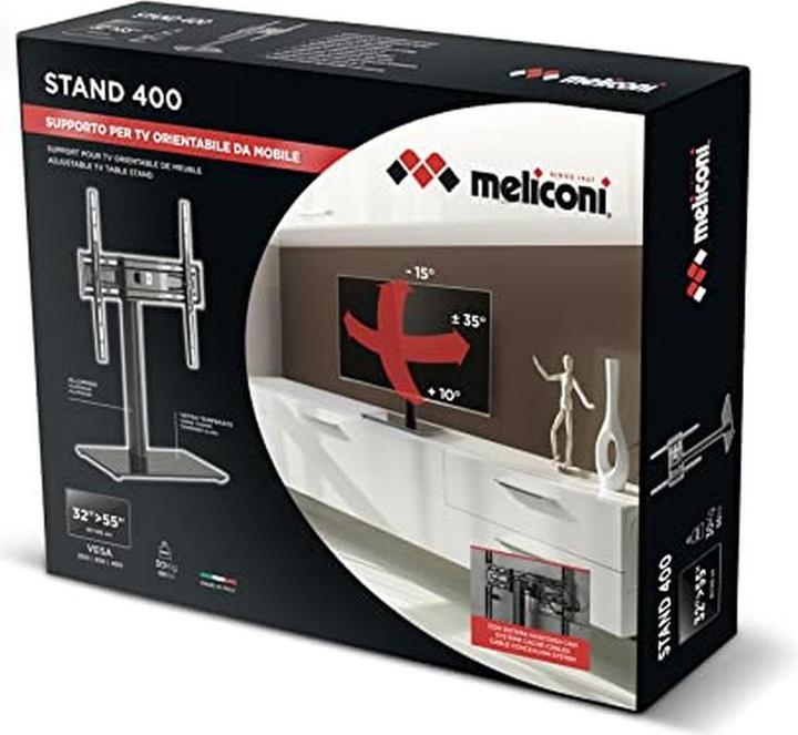 Immagine prodotto Meliconi 635093 139,7 cm (55) Zwart (55", 30 kg)