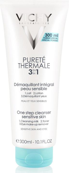 Image du produit Vichy Pureté Thermale 3en1 Nettoyage du visage (Lait nettoyant, 300 ml)