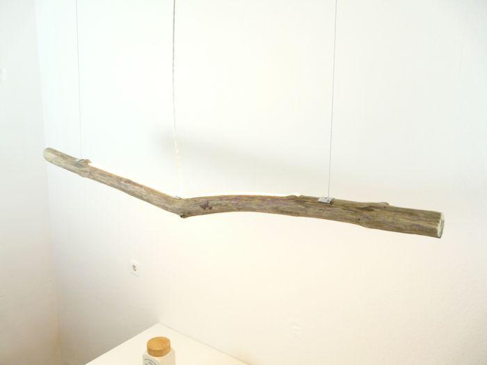 Produktbild Peka-Ideen Treibholz Hängelampe mit Ober- und Unterlicht, 155cm