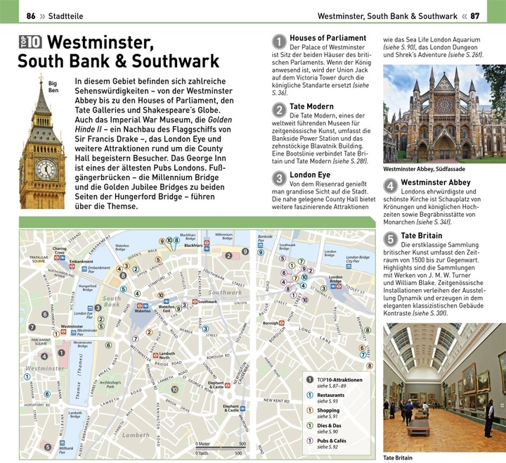 Produktbild TOP10 Reiseführer London (Deutsch, DK Verlag Reise, 2023)