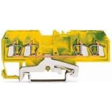 Thumbnail - Wago Schutzleiterklemme, Elektronikzubehör + Gehäuse, Grün, Gelb