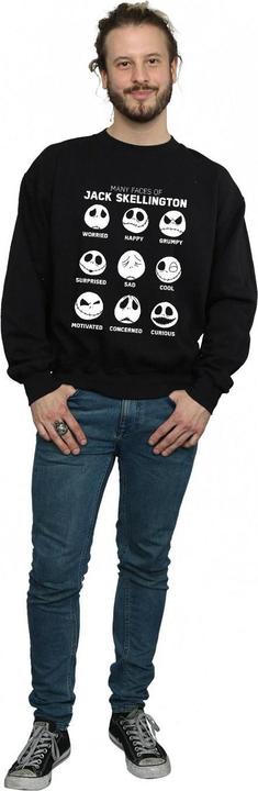 Produktbild Disney Nightmare Before Christmas The Many Faces Of Jack Sweatshirt (M)