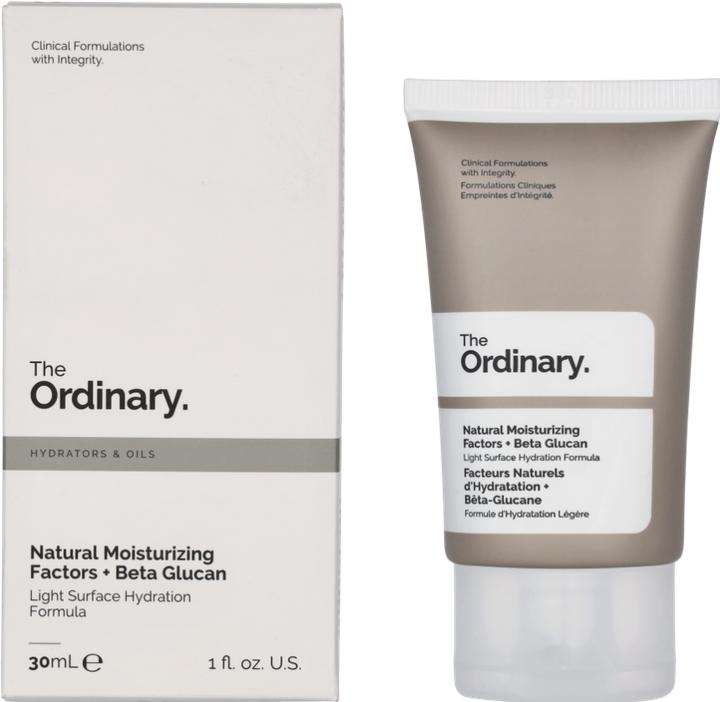Actual product image The Ordinary Natural Moisturizing (30 ml, Day cream, Up to SPF 10)