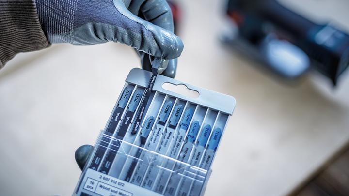 Actual product image Bosch Professional Stichsägeblatt Set Wood and Metal Advanced, 10-tlg.
