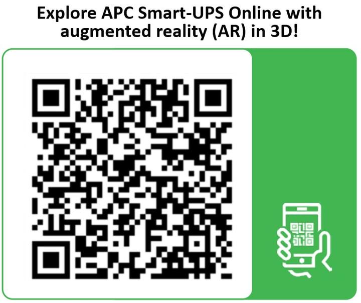 Actual product image APC Usv Surtsrt10krmxli, 10000w (10000 VA, 10000 W, Online double converter UPS)