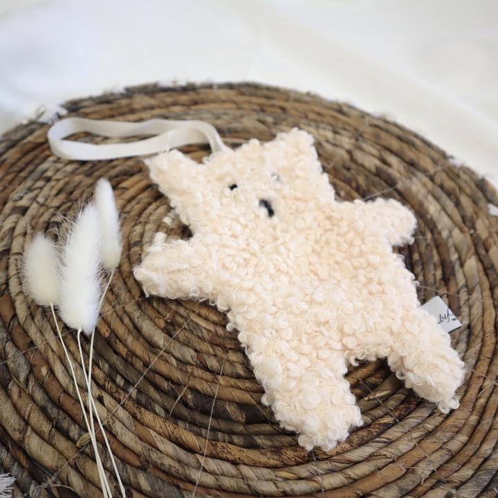 Produktbild Baby-Nest Schnullertuch Teddy Cream