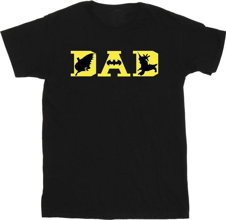 Produktbild Batman Dad With Bat Icons TShirt (4XL)