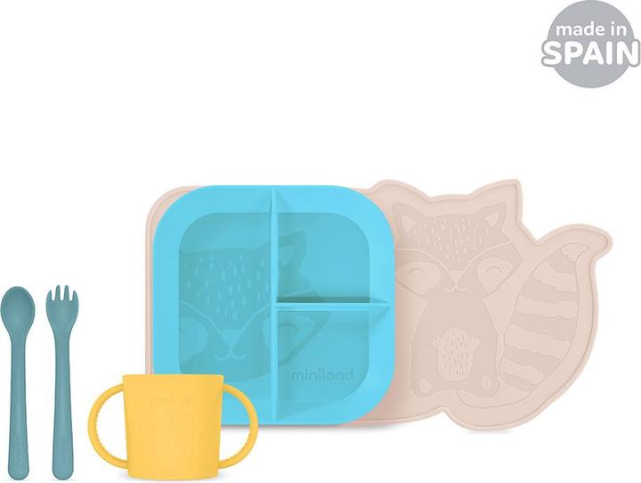 Actual product image Miniland Blw Mealset Sunshine
