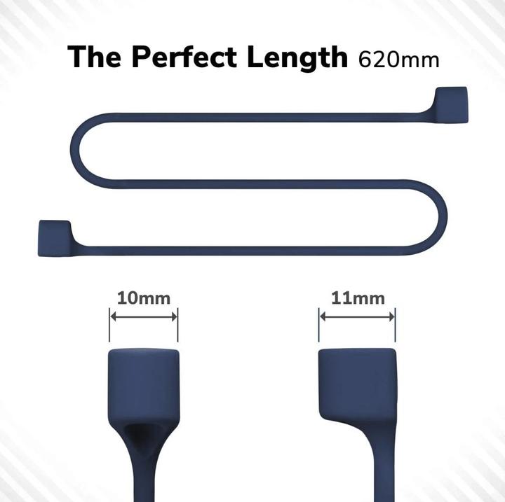 Actual product image Screenguard Apple AirPods magnetic Anti-Lost Silicone Strap