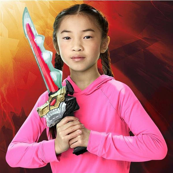 Actual product image Power Rangers Dino Fury Chromafury Sword