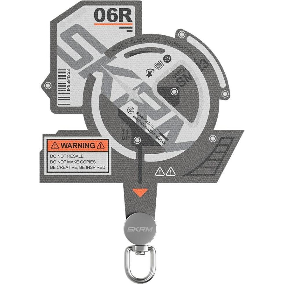 Skinarma Universal lanyard adapter Ekho grey, Accessori per cellulare, Grigio