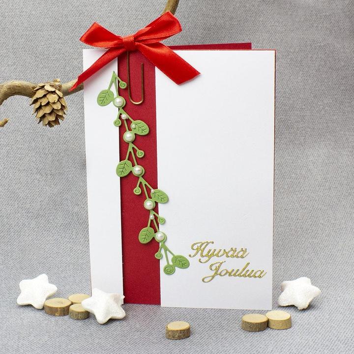 Produktbild Creativ Company Blanco-Doppelkarten, Rot, 6 Stück (6 Stk.)