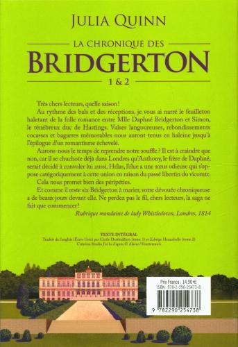 Produktbild La chronique des Bridgerton (Französisch, Quinn Julia, 2021)