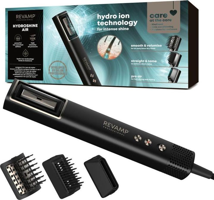 Revamp DR-2750-EU Hydro Shine Air 3-in-1 Pro Styler