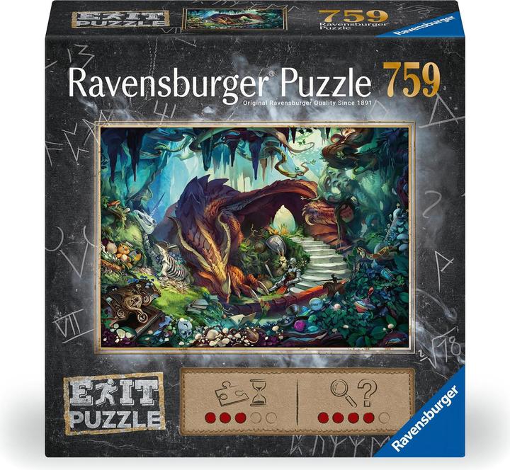 Produktbild Ravensburger In der Drachenhöhle (759 Teile)