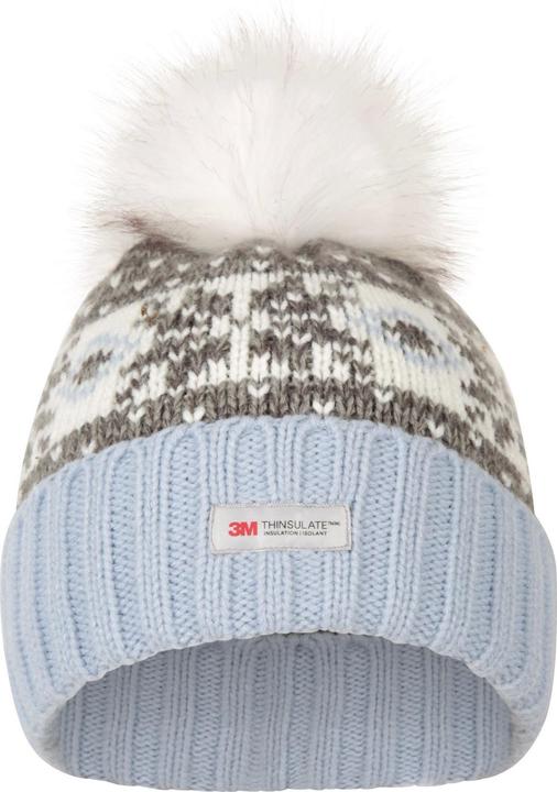 Image du produit Mountain Warehouse Bonnet Femme/Femme Fair Isle Pom Pom (Taille unique)