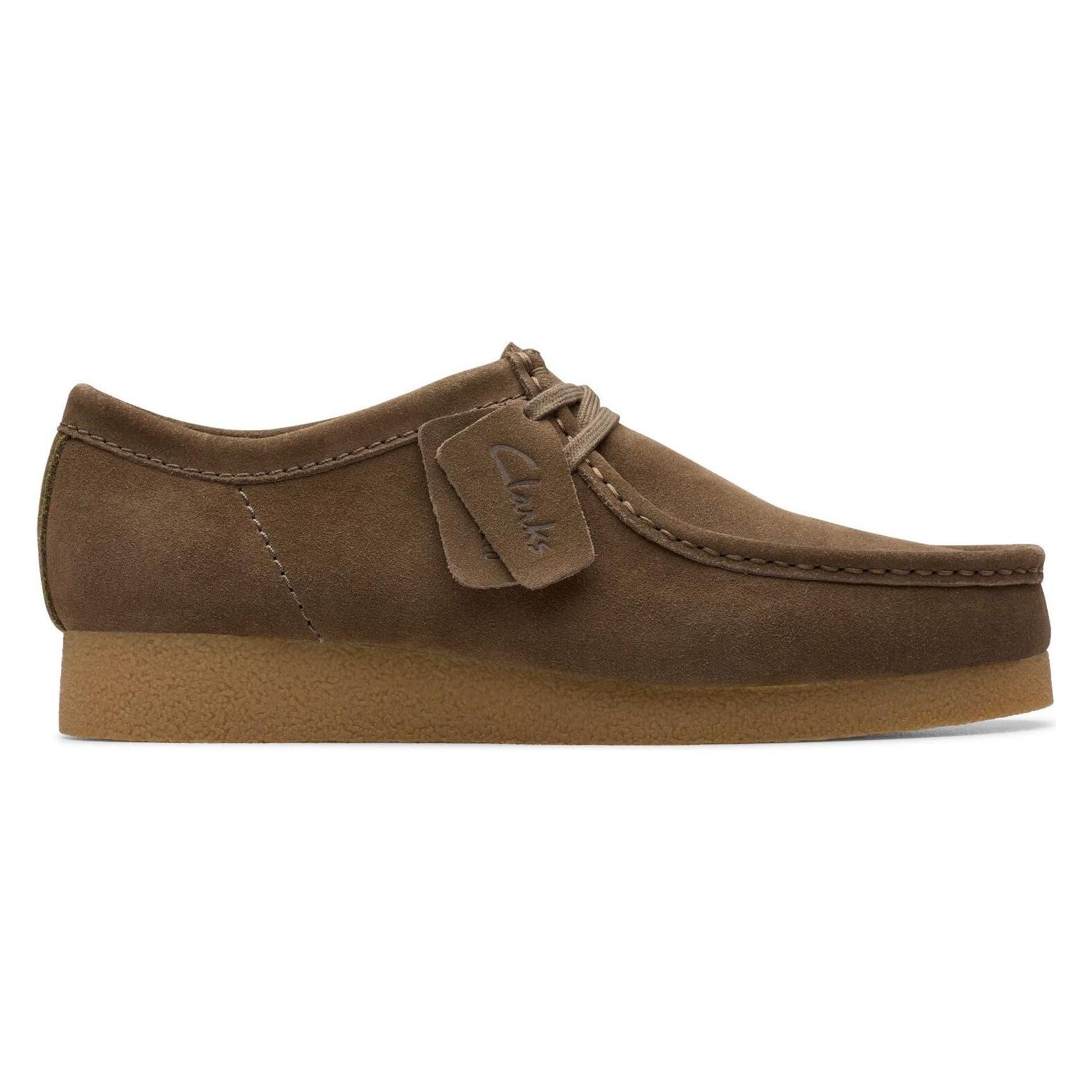 Clarks, Mannen, Lace-Ups, Halbschuhe, Groen, (43)