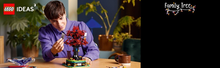 Immagine prodotto LEGO Albero genealogico delle idee (21346, LEGO Ideas, Set LEGO rari)