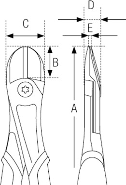 Produktbild Bahco KraftSeitenschneider (180 mm)