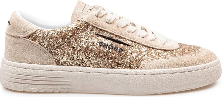 Produktbild Ghoud lido suede and glitter sneakers color sand/gold (41)